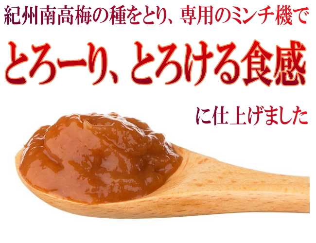 紀州南高梅100%使用