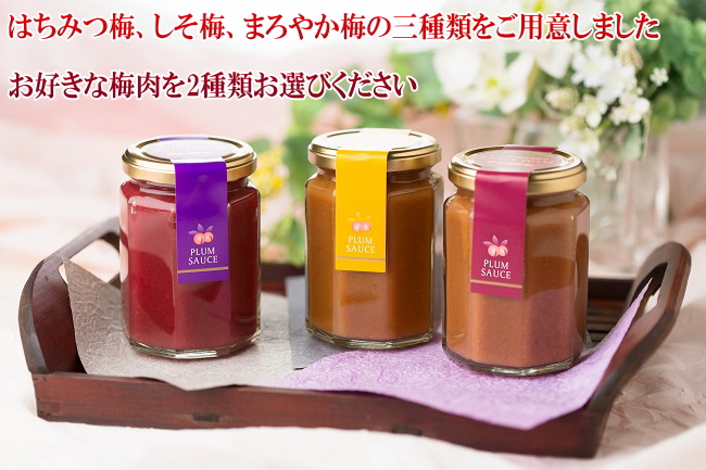 3種類の梅肉